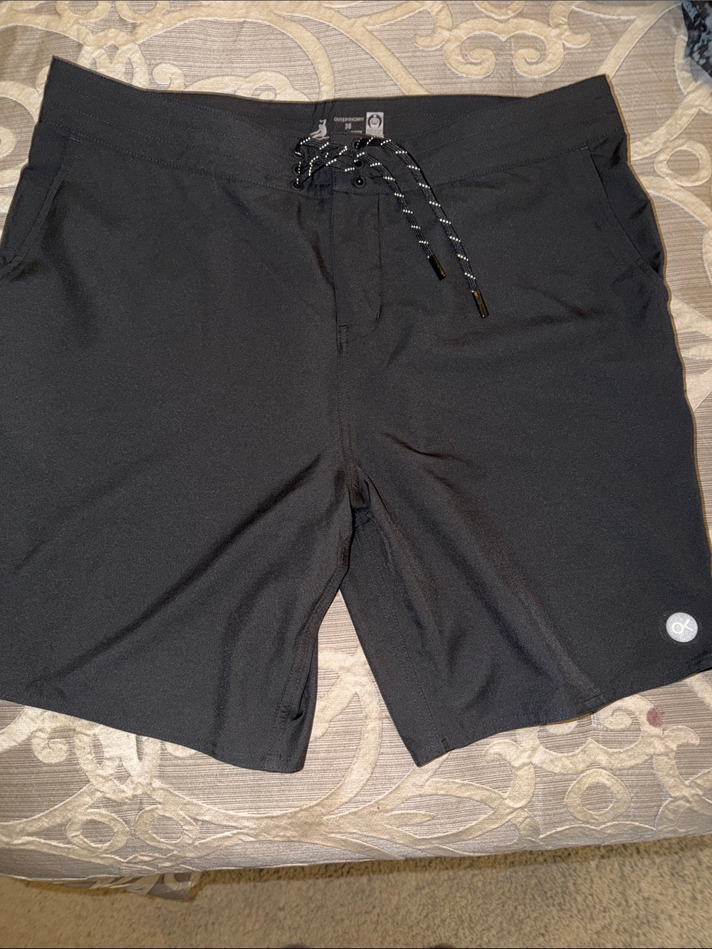 Outerknown Apex Black multipurpose Shorts, brand new and never worn.